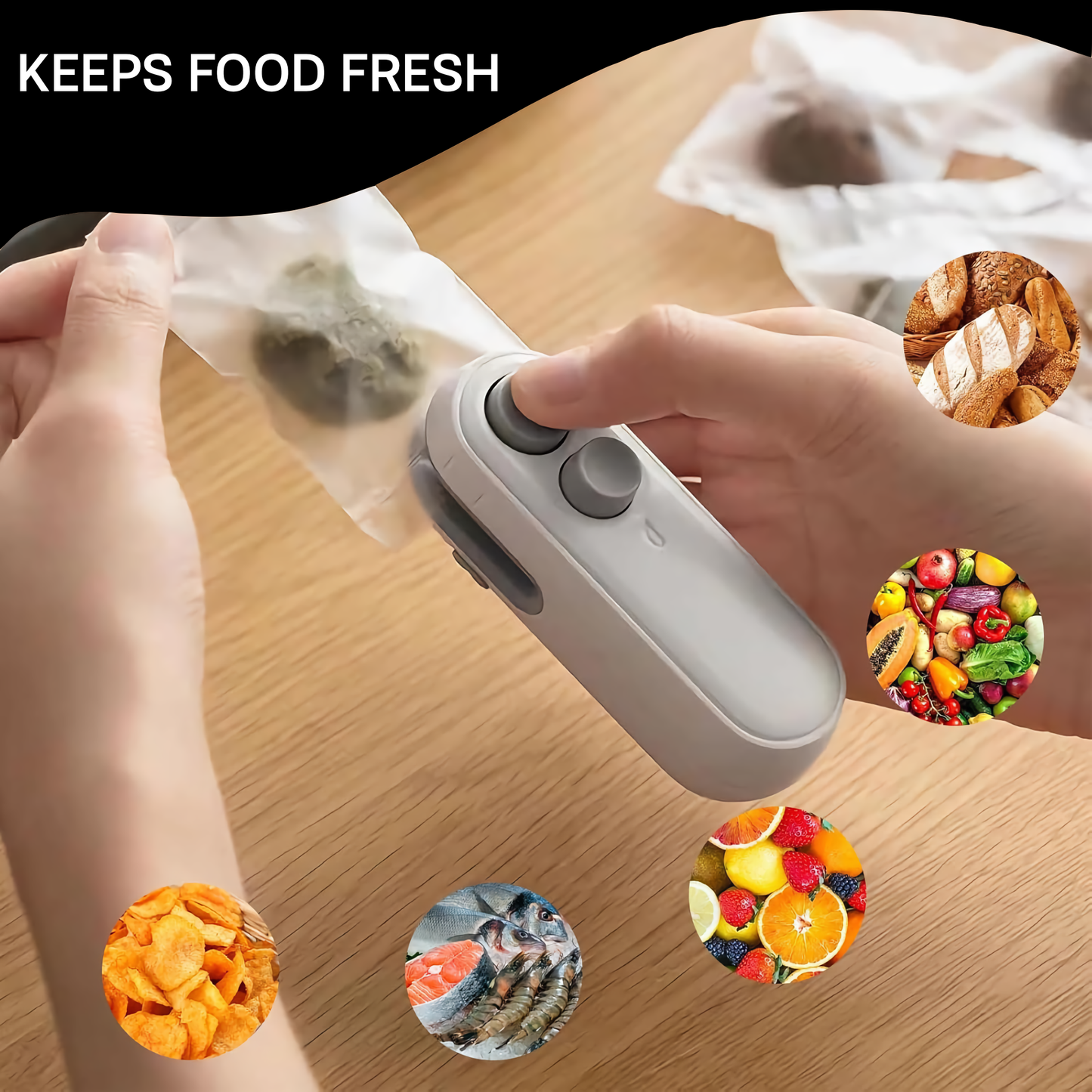 2-in-1 Mini Bag Sealer