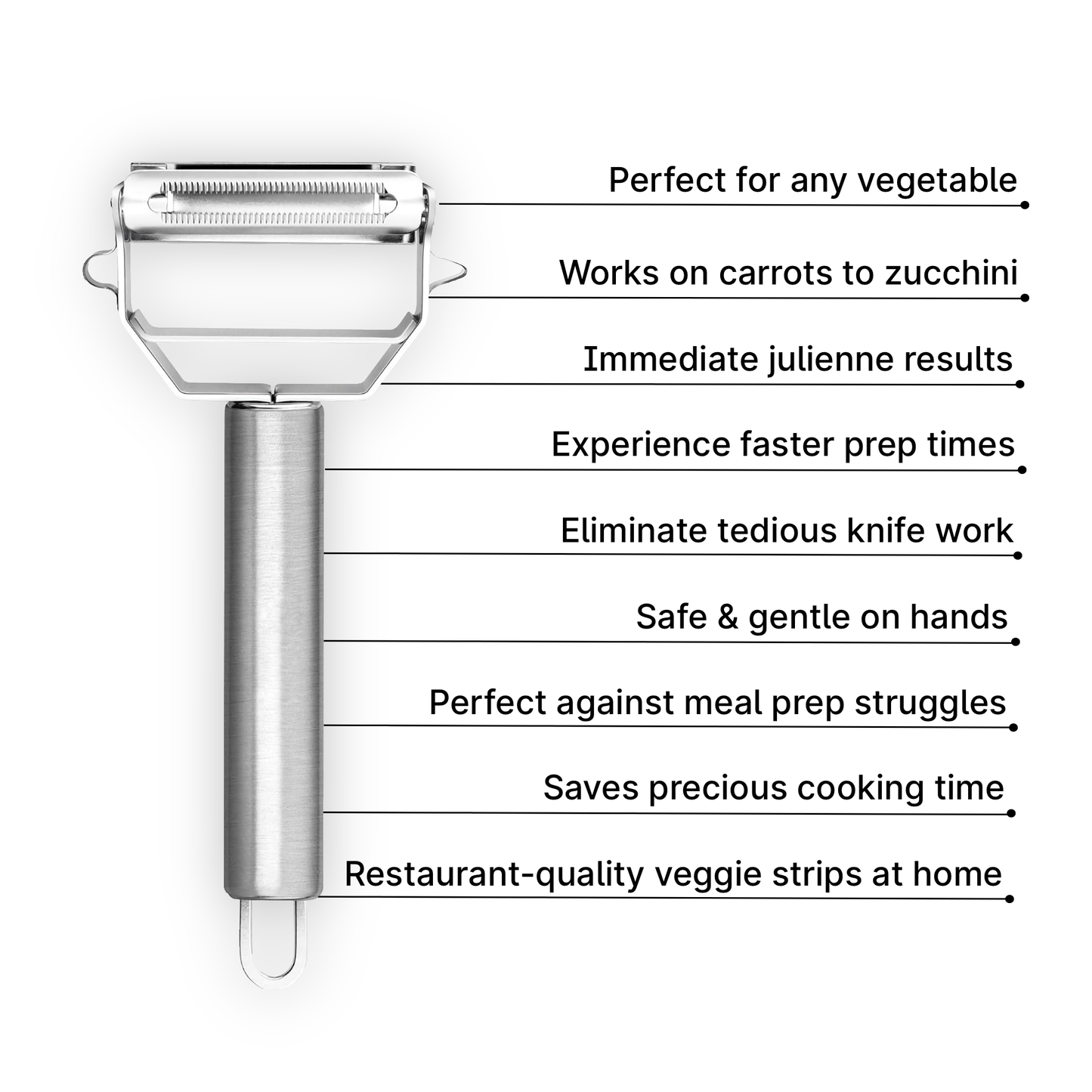 Kitchable 3-in-1 Vegetable Peeler
