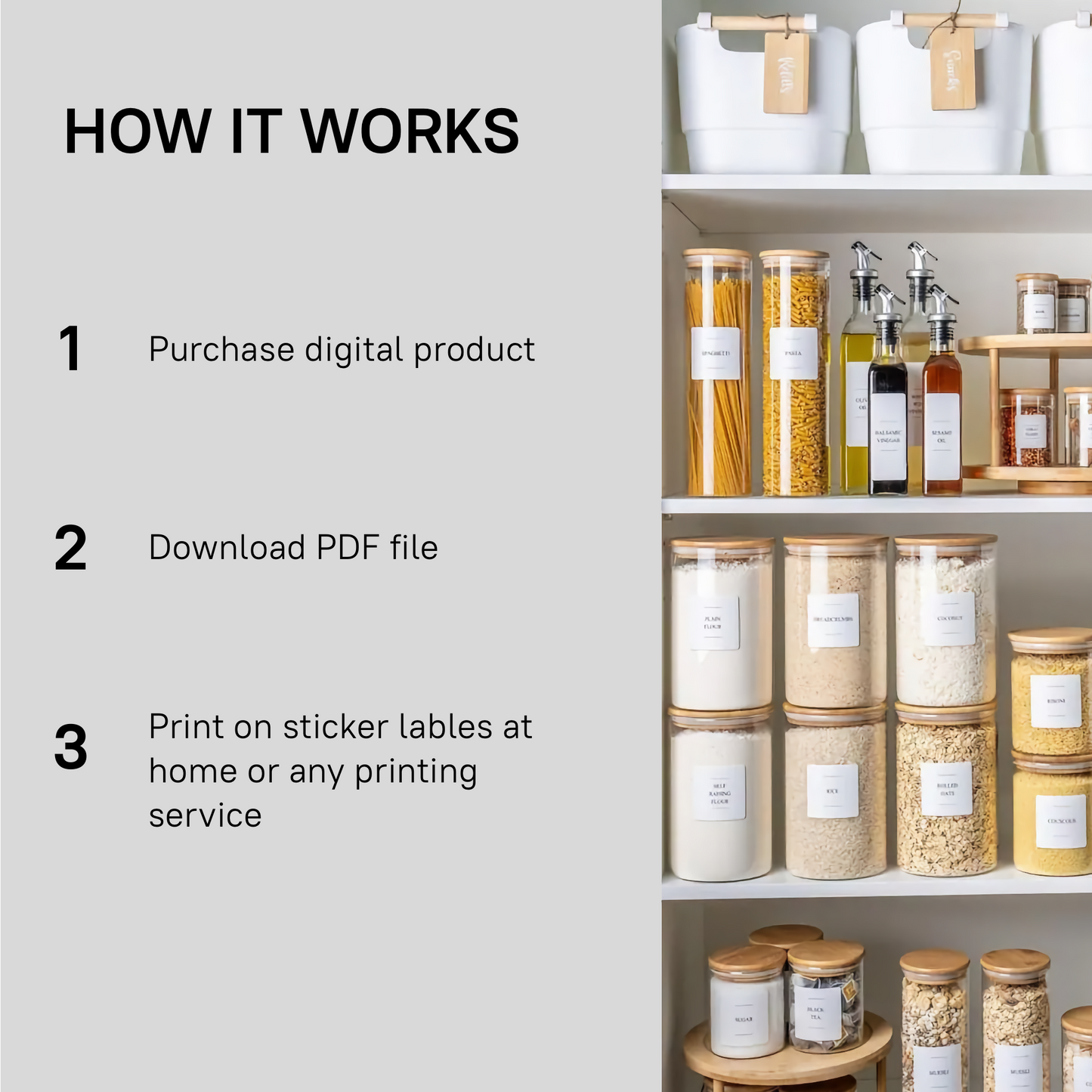 142 Pantry Label Pack