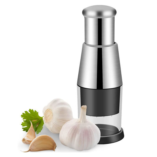 Stainless Steel Pressed Garlic Chopper